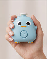 Dino Electric Baby Nail Trimmer | Battery-Operated Safe Nail File Kit for Newborns, Infants & Toddlers – Blue