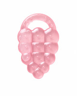 Baby Grape Water-Filled Cooling Teether – BPA-Free Infant Teething Toy (Pink)