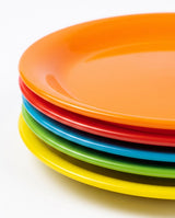 5-Piece Colorful Baby Feeding Plates Set – BPA-Free Reusable Toddler Dinner Plates