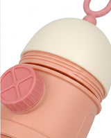 3-Layer Baby Formula & Snack Storage Container – Multi-Purpose Food Dispenser with Easy-Grip Carry Handle