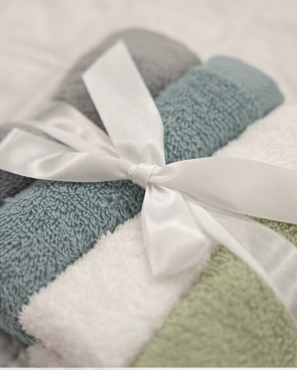 Premium Baby Face Towel Set – 4-Piece Ultra Soft & Absorbent Face Towels