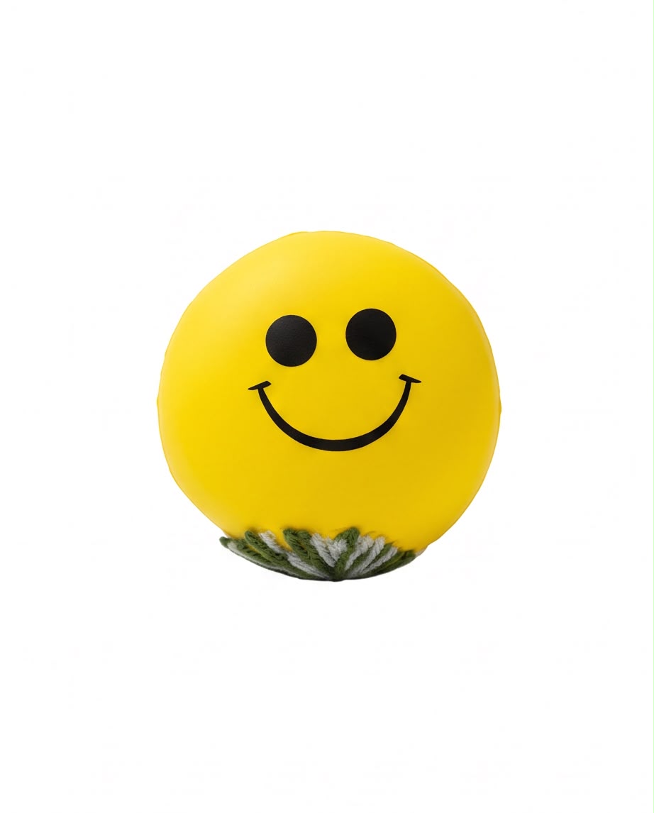 Smiley Face Pull & Stretch Interactive Toy