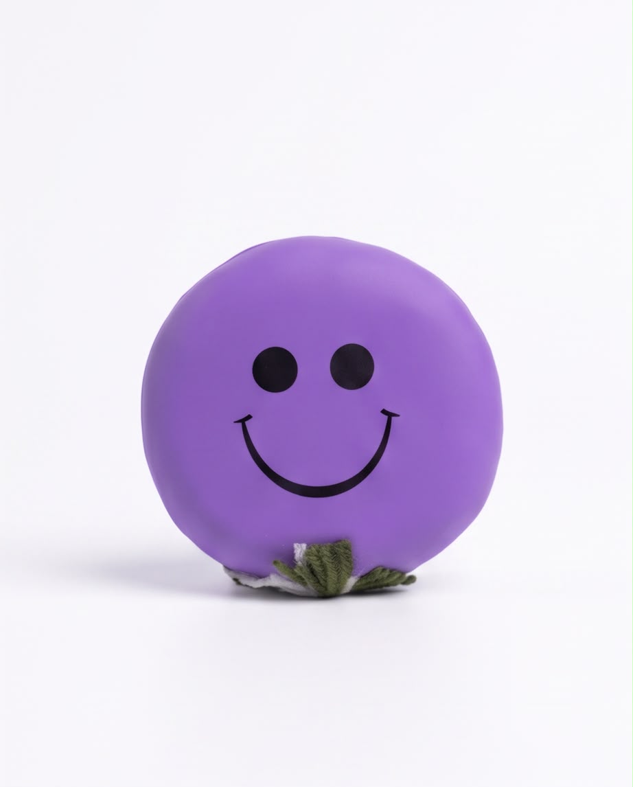 Smiley Face Pull & Stretch Interactive Toy