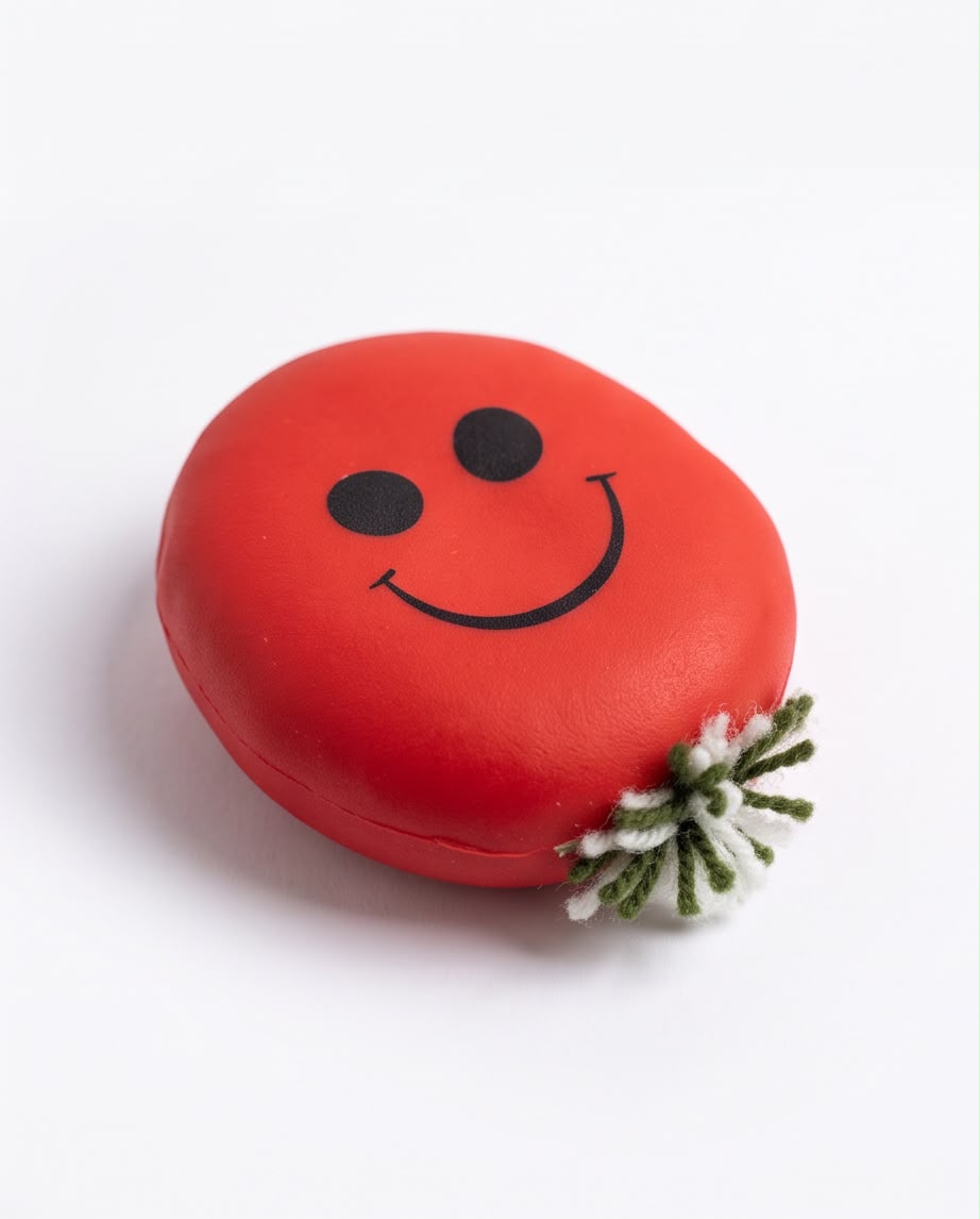 Smiley Face Pull & Stretch Interactive Toy