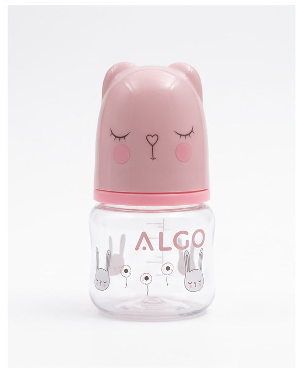 ALGO Pink Cat Baby Feeding Bottle – 60ml / 2oz