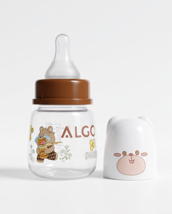 ALGO Honey Bear Baby Feeding Bottle – 60ml / 2oz