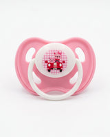 Pink Cartoon Baby Soothing Pacifier – 1 Piece
