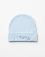 I Love Mommy Baby Cap – Soft Newborn cap