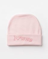 I Love Mommy Baby Cap – Soft Newborn cap
