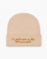 Welcome to the World Baby Beanie – Soft Newborn Cap