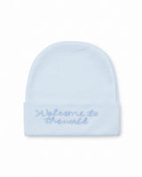 Welcome to the World Baby Beanie – Soft Newborn Cap