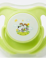Lime Green Baby Pacifier & Dummy Chain Set – 2 Piece