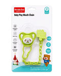 Lime Green Baby Pacifier & Dummy Chain Set – 2 Piece