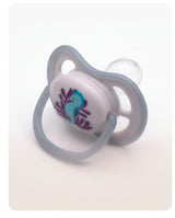 Blue & Lavender Orthodontic Soother Pacifier – BPA Free