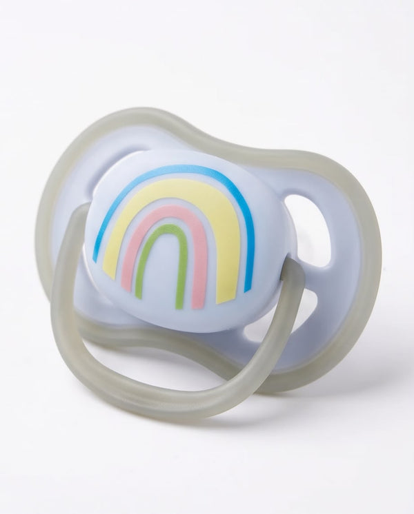 Rainbow Silicone Baby Soother Pacifier – BPA Free