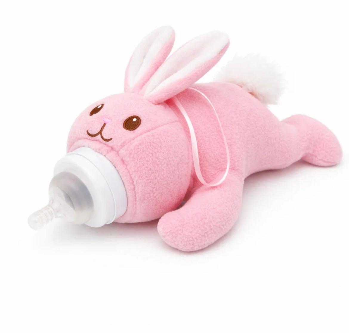 Cute Cartoon Baby Feeding Bottle Cover with Handle
