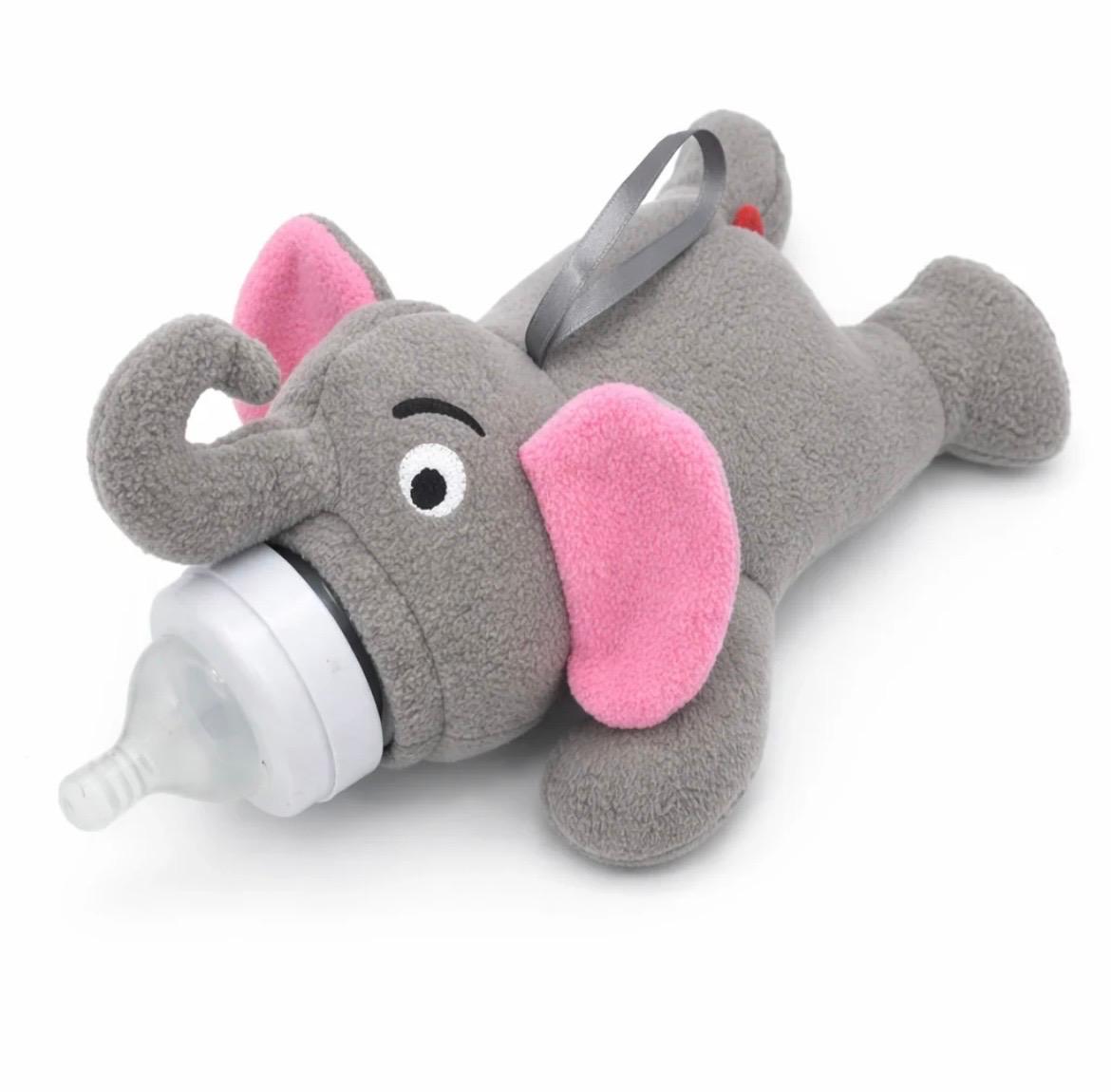 Cute Cartoon Baby Feeding Bottle Cover with Handle