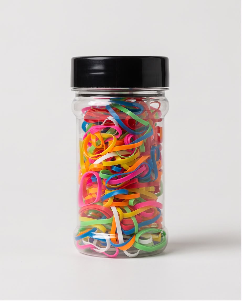 Kids Multicolor Hair Bands – Hair Ties Pack
