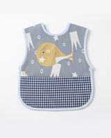 Baby Feeding Apron Bib – Cute Cartoon Design