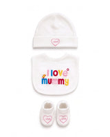 Newborn “I Love Mummy” 3-Piece Gift Set