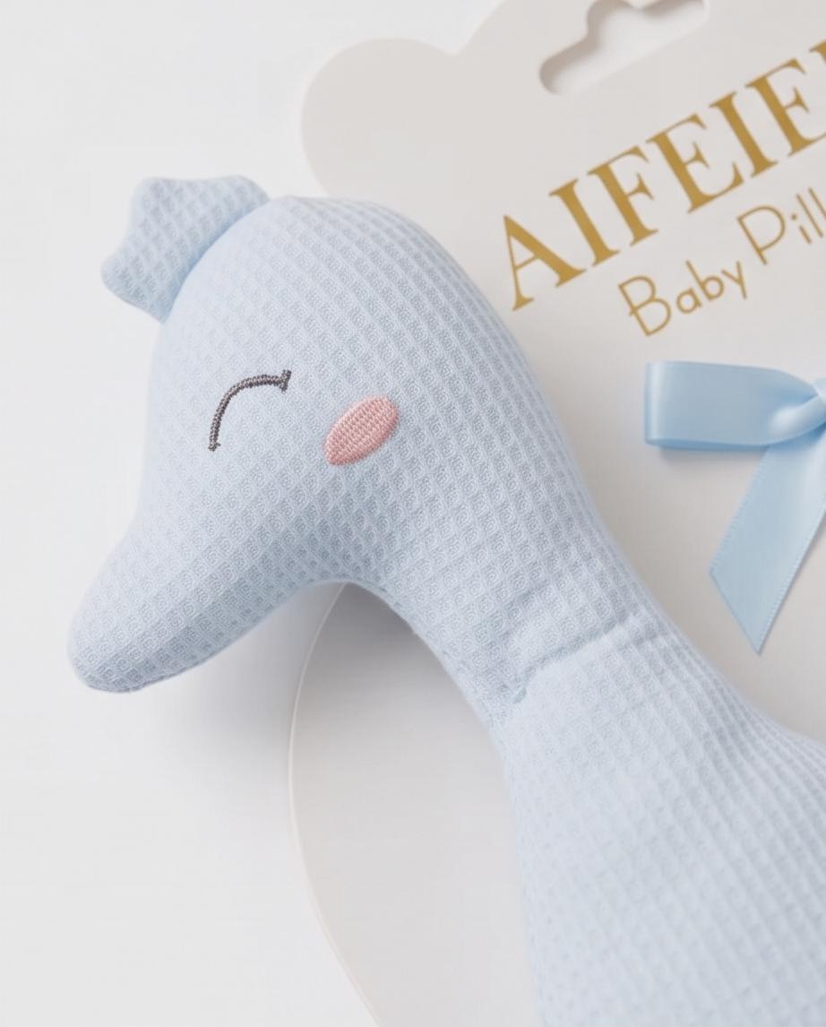 Cute Duck Baby Pillow – Soft & Cozy Baby Support Pillow