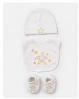 Newborn Star Embroidered 3-Piece Gift Set