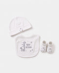 Newborn “New Born” 3-Piece Gift Set