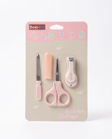 Baby Nail Care Set – 4-Piece Newborn Nail Clipper, Scissors & File Set