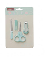 Baby Nail Care Set – 4-Piece Newborn Nail Clipper, Scissors & File Set