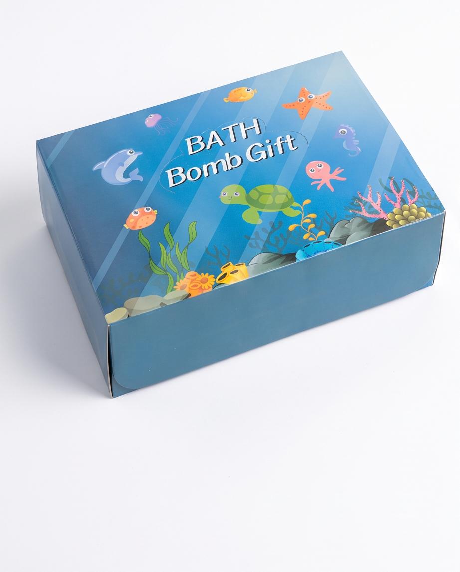 Ocean Surprise Bath Bomb – Fizzing Bath Bombs with Hidden Sea Characters - Pack of One