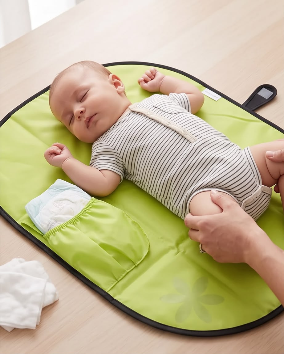 Portable Baby Changing Pad – Foldable & Waterproof Diaper Changing Mat