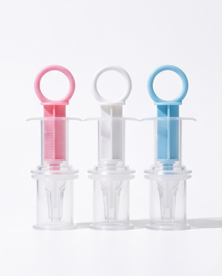 Baby Feeding Syringe Dropper – Infant Liquid Feeder with Cap | 0M+