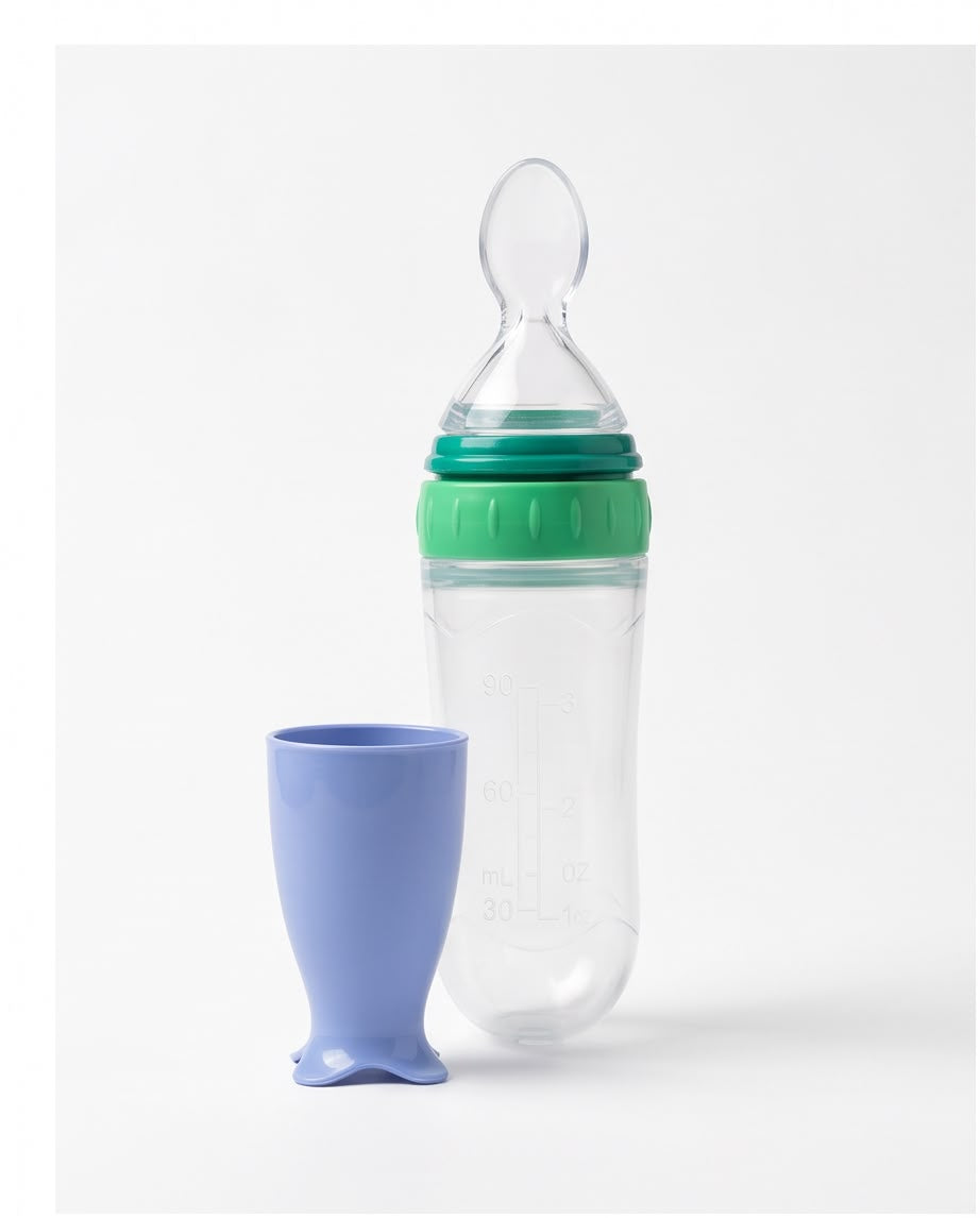 Silicone Soft Tip Rice Paste Feeding Bottle