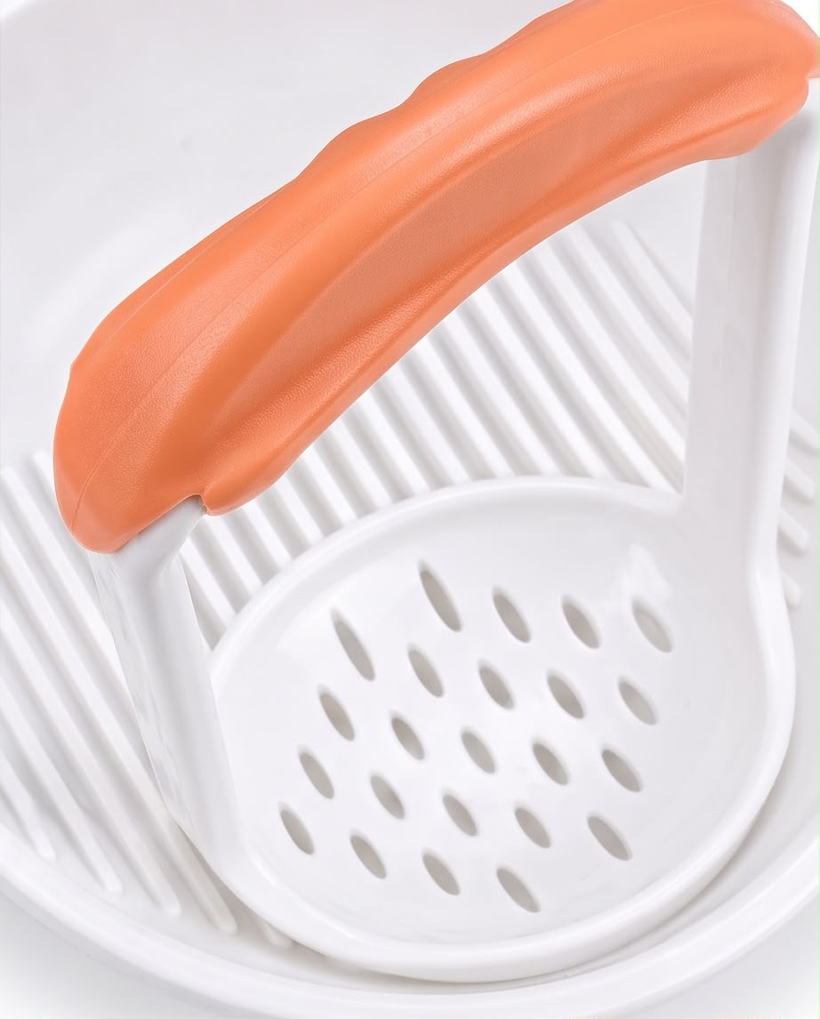 Hercules Bear Baby Grinding Bowl – Baby Food Masher & Strainer