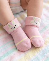 Cute Baby Cotton Socks – 2 Pair Set