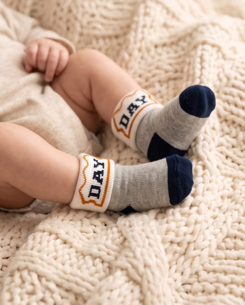 Baby Cotton Socks – 2-Piece Set