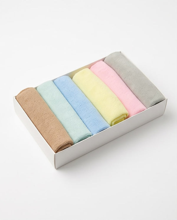 Baby Soft Washcloths – 6 Pcs Set