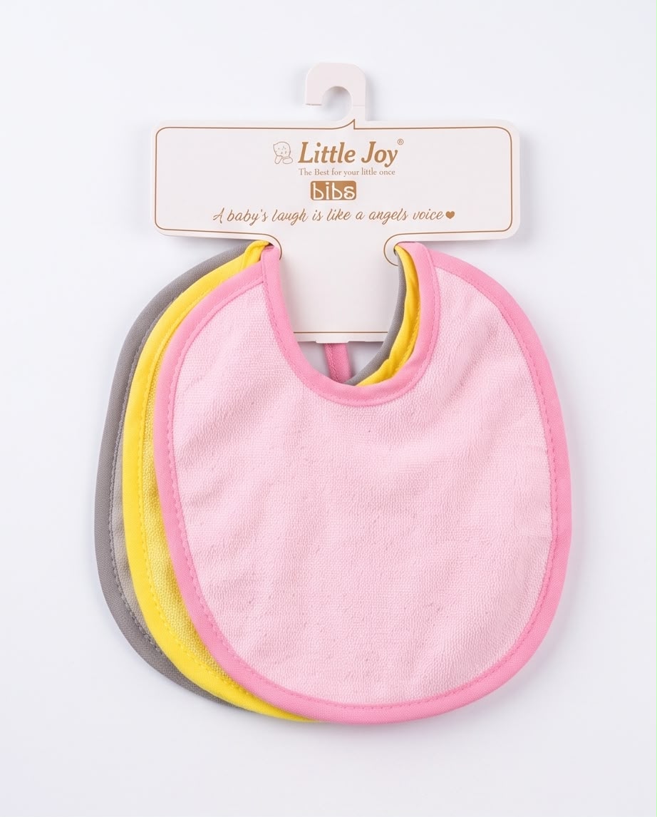 Little Joy Baby Bibs – Pack of 3