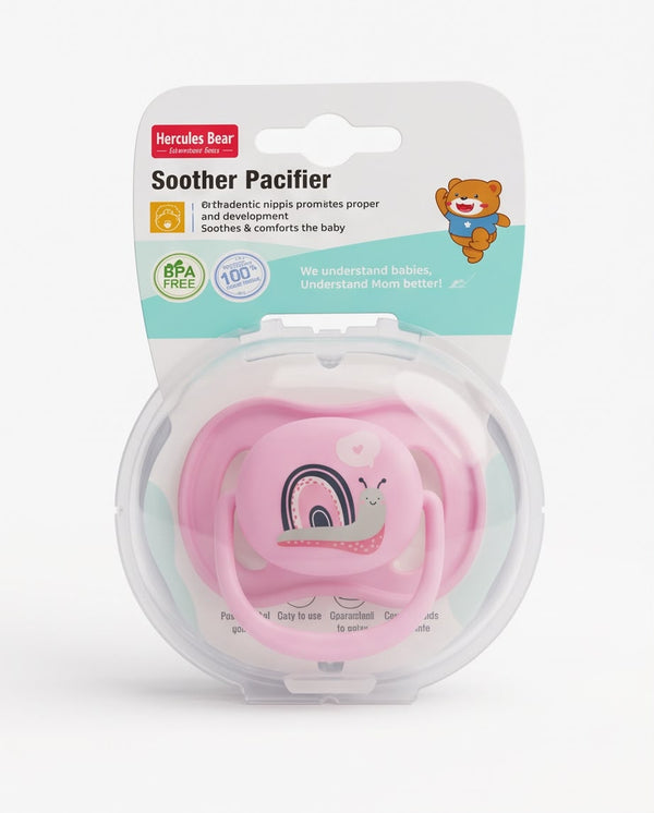 Hercules Bear Orthodontic Soother Pacifier – BPA Free Baby Pacifier