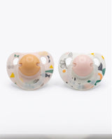 ALGO Natural Relax Silicone Soother Pacifier – 2pcs (6M+)