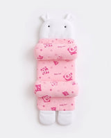Baby Head & Body Support Cushion – Soft Padded Infant Support Pillow (Pink)