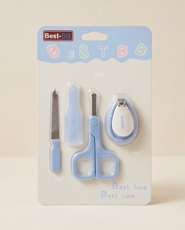 Best Baby Nail Care Set – 4-in-1 Clipper, Scissors, File & Guard Kit