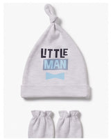 Newborn Baby 6-Piece Cap & Mittens Set